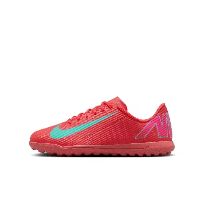 Nike Babies' Jr. Mercurial Vapor 16 Club Little/big Kids' Tf Low-top Soccer Shoes In Red