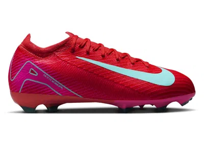 Pre-owned Nike Jr. Mercurial Vapor 16 Pro Fg Sneakers In Ember Glow/aurora Green