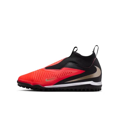Nike Babies' Jr. Phantom 6 High Academy Big Kids' Turf Soccer Shoes In Red