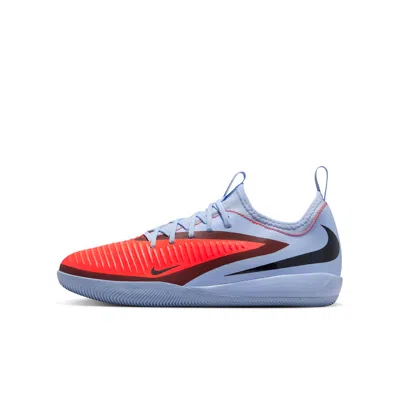 Nike Babies' Jr. Phantom 6 Low Academy Big Kids' Indoor/court Soccer Shoes In Blue
