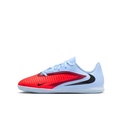 Nike Babies' Jr. Phantom 6 Low Club Big Kids' Indoor/court Soccer Shoes In Blue