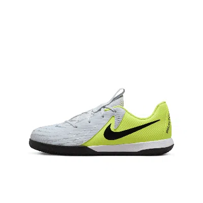 Nike Jr. Phantom Gx 2 Academy Little/big Kids' Ic Soccer Shoes In Grey