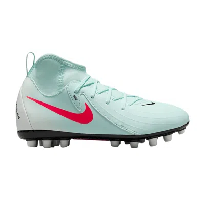 Pre-owned Nike Jr. Phantom Luna 2 Academy Gs 'mint/off Noir/atomic Red' | Blue | Kid's Size 6