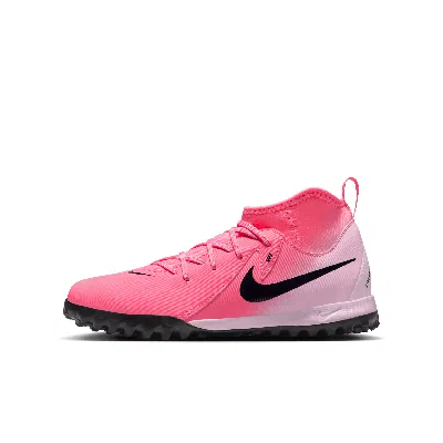 Nike Babies' Jr. Phantom Luna 2 Academy Little/big Kids' Tf Soccer Shoes In Pink