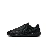 Nike Babies' Jr. Tiempo Legend 10 Academy Little/big Kids' Indoor/court Low-top Soccer Shoes In Black