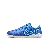 Nike Jr. Tiempo Legend 10 Academy Little/big Kids' Indoor/court Low-top Soccer Shoes In Blue