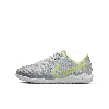 Nike Jr. Tiempo Legend 10 Academy Little/big Kids' Indoor/court Low-top Soccer Shoes In Grey