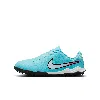 Nike Babies' Jr. Tiempo Legend 10 Academy Little/big Kids' Turf Low-top Soccer Shoes In Blue