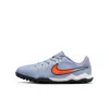Nike Babies' Jr. Tiempo Legend 10 Academy Little/big Kids' Turf Low-top Soccer Shoes In Blue