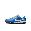 Nike Babies' Jr. Tiempo Legend 10 Academy Little/big Kids' Turf Low-top Soccer Shoes In Blue