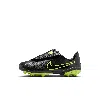 Nike Jr. Tiempo Legend 10 Club Little Kids' Multi-ground Low Top Soccer Cleats In Black