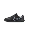 Nike Babies' Jr. Tiempo Legend 10 Club Little/big Kids' Indoor/court Low-top Soccer Shoes In Black