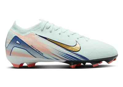 Pre-owned Nike Jr. Vapor 16 Pro Mercurial Dream Speed Sneakers In Barely Green/crimson Pulse/metallic Gold Coin