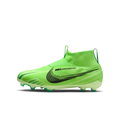 Nike Babies' Jr. Mercurial Superfly 9 Pro Mercurial Dream Speed Little/big Kids' Fg High-top Soccer Cleats In Green
