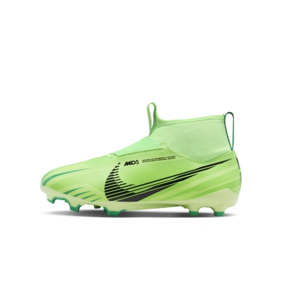 Nike Babies' Jr. Superfly 9 Academy Mercurial Dream Speed Little/big Kids' Mg High-top Soccer Cleats In Green