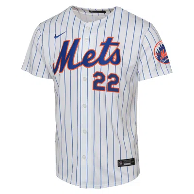Nike Juan Soto New York Mets Big Kids'  Dri-fit Adv Mlb Limited Jersey In White
