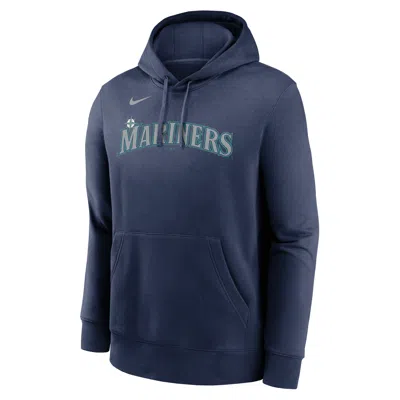 NIKE JULIO RODRÃ­GUEZ SEATTLE MARINERS CLUB  MEN'S MLB PULLOVER HOODIE,1015912775