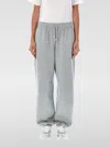Nike High Waist Relaxed Fit Jogging Trousers In Gray