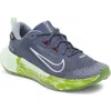 Nike Juniper Trail 2 Gore-tex® Running Shoe In Thunder Blue/blue/green