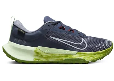 Pre-owned Nike Juniper Trail 2 Goretex Light Armory Blue (women's) Sneakers In Thunder Blue/vapor Green/chlorophyll