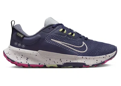 Pre-owned Nike Juniper Trail 2 Goretex Platinum Violet (women's) Sneakers In Purple Ink/wolf Grey/luminous Green