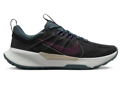 Pre-owned Nike Juniper Trail 2 Next Nature Night Maroon (women's) Sneakers In Black/deep Jungle/purple Ink In Multi