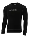 Nike Just Do It "black/white" Sweatshirt In 黑色