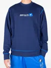 Nike Just Do It "midnight Navy" Sweatshirt In 蓝色