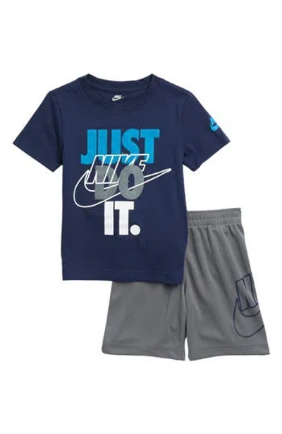 NIKE NIKE 'JUST DO IT' SHORTS & T-SHIRT SET