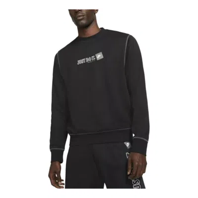 NIKE Nike Just Do It Sweatshirt 'Black White'