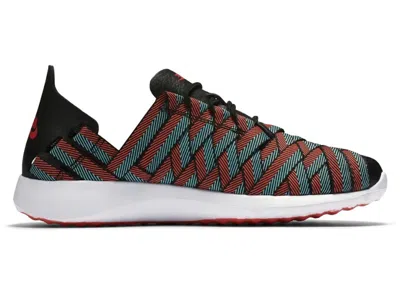 Pre-owned Nike Juvenate Woven Premium Crimson (women's) Sneakers In Black/bright Crimson/turquoise