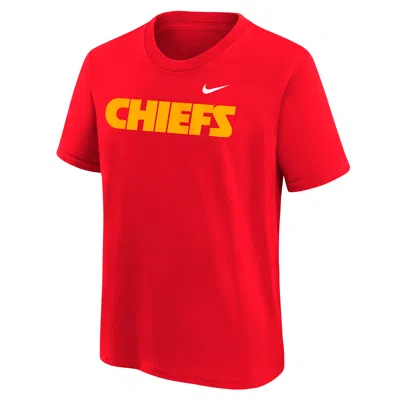 Nike Kansas City Chiefs Big Kids'  Nfl T-shirt In Red