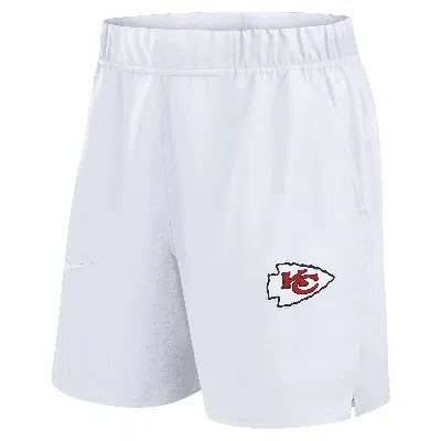 Nike Kansas City Chiefs Blitz Victory Mens  Men's Dri-fit Nfl Shorts In White