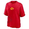 Nike Kansas City Chiefs Boxy  Women's Nfl T-shirt In Red