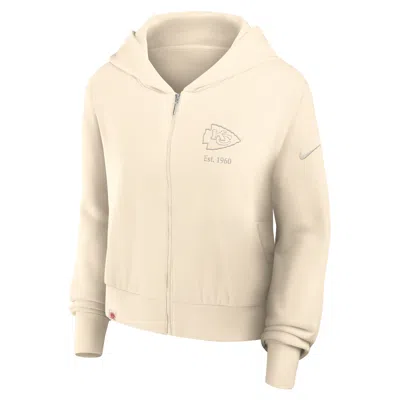 Nike Kansas City Chiefs Established Womenâs  Women's Nfl Full-zip Hoodie
