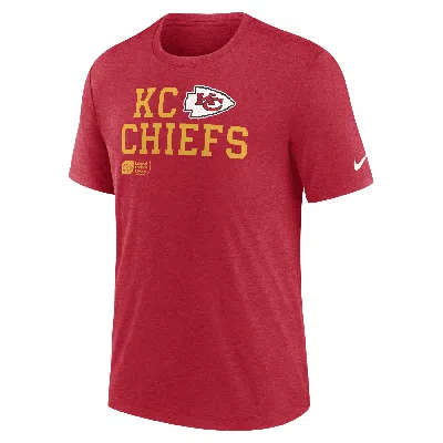 NIKE KANSAS CITY CHIEFS OVERLAP LOCKUP  MEN'S NFL T-SHIRT,1015688549