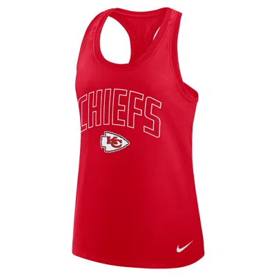 Nike Kansas City Chiefs Primetime  Women's Dri-fit Nfl Racerback Tank Top In Red