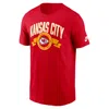 Nike Red Kansas City Chiefs Rewind Front And Back Hit Essential T-shirt In Red