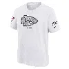 Nike Kansas City Chiefs Salute To Service Primary Edge Legend Big Kids'  Dri-fit Nfl T-shirt In White