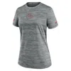 Nike Kansas City Chiefs Sideline Team Issue Velocity  Women's Dri-fit Nfl T-shirt