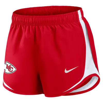 Nike Kansas City Chiefs Tempo  Women's Dri-fit Nfl Shorts In Red