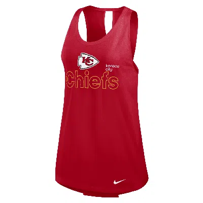 Nike Women's Red Kansas City Chiefs Performance Tank Top