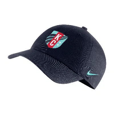 Nike Kansas City Current Heritage86  Unisex Nwsl Soccer Cap In Blue