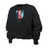 Nike Kansas City Current Phoenix Fleece  Women's Nwsl Crew-neck Sweatshirt In Black