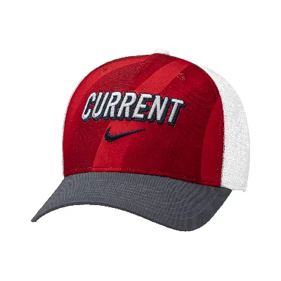 Nike Kansas City Current  Unisex Nwsl Trucker Cap In Red