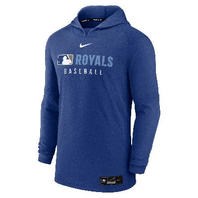 Nike Kansas City Royals Authentic Collection  Men's Dri-fit Mlb Pullover Hoodie In Gold