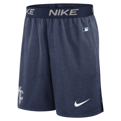 Nike Kansas City Royals City Connect Practice  Men's Dri-fit Mlb Shorts In Blue