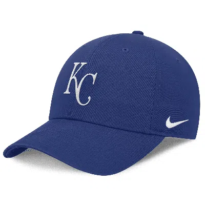 Nike Kansas City Royals Evergreen Club  Men's Mlb Adjustable Hat In Blue
