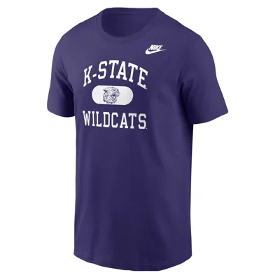 Nike Kansas State Wildcats  Men's College T-shirt In Purple