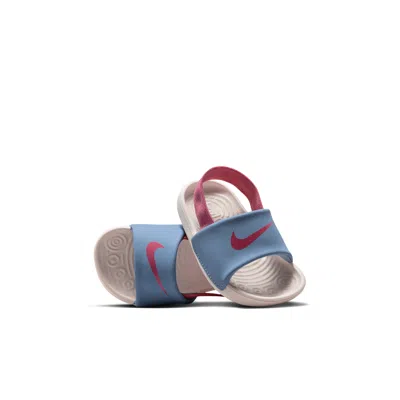 Nike Kawa Baby/toddler Slides In Blue